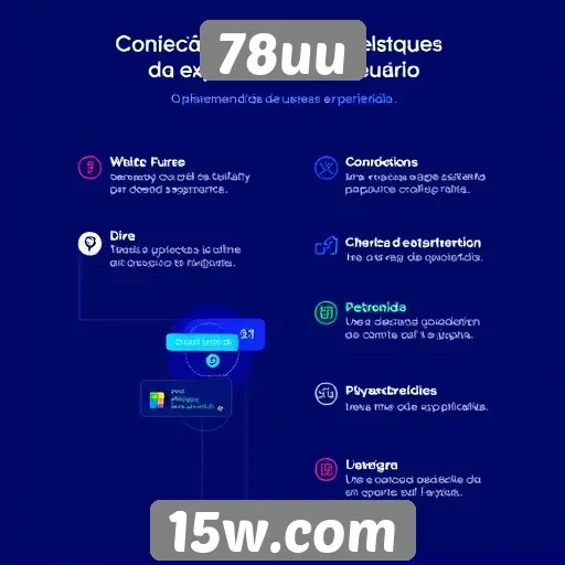 Destaques da experiência do usuário na plataforma 78uu